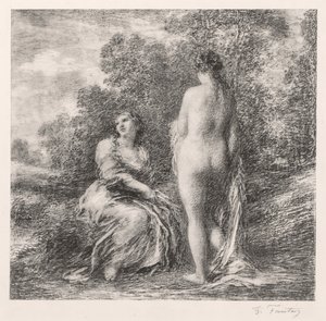 Fürdőzők, 1881. alkotó: Ignace Henri Jean Fantin Latour