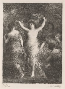 Táncok, 1898. alkotó: Ignace Henri Jean Fantin Latour