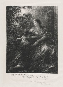 A trójaiak duettje, 1894. alkotó: Ignace Henri Jean Fantin Latour