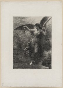 Eugene Delacroix-hoz, 1890. alkotó: Ignace Henri Jean Fantin Latour