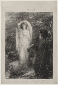 LEvocation dErda, 1885. alkotó: Ignace Henri Jean Fantin Latour