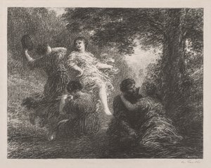 Pásztori. alkotó: Ignace Henri Jean Fantin Latour