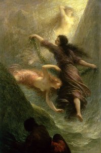 Rheingold, első jelenet, 1888 alkotó: Ignace Henri Jean Fantin Latour