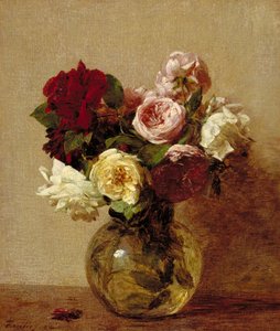 Rózsák, 1884 alkotó: Ignace Henri Jean Fantin Latour