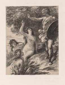 Siegfried és a Rajna lányai, c. 1880. alkotó: Ignace Henri Jean Fantin Latour
