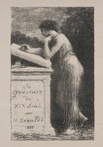 A litográfia, 1887. alkotó: Ignace Henri Jean Fantin Latour