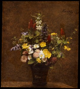 Vadvirágok alkotó: Ignace Henri Jean Fantin Latour