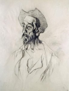 Don Quijote / I. Zuloaga / Rajz 1927