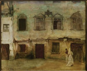Ignacio Zuloaga / Utca egy régi kasztíliai városban”, 1894, Olaj, vászon alkotó: Ignacio Zuloaga y Zabaleta