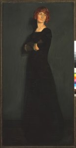 Madame Malinowska portréja alkotó: Ignacio Zuloaga y Zabaleta
