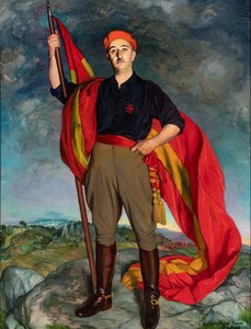 Francisco Franco portréja, 1941.