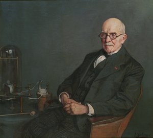 Édouard Branly fizikus portréja 1844-1940, c. 1920. alkotó: Ignacio Zuloaga y Zabaleto