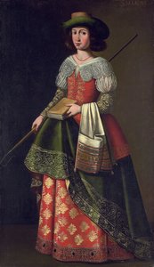 Antiochiai Szent Margit, mint pásztorlány alkotó: Ignacio de Ries