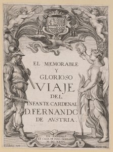 Címlap D. De Aedo y Gallert, The...Voyage of the Infante Cardenal... alkotó: Ignatius Cornelis Marinus after Sir Peter Paul Rubens