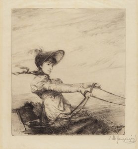Untitled (nő, kocsit vezet)