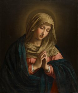 The Virgin at Prayer, 1629-85 körül (olaj, vászon)