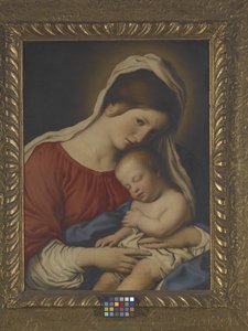 Madonna és gyermek (olaj, vászon)