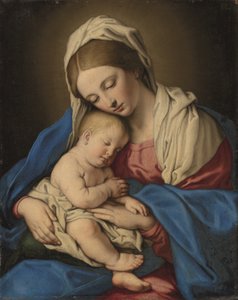 Madonna és gyermeke (olaj, vászon)