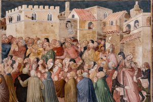 Freskók részlete alkotó: Ilario and others Ugolino di Prete