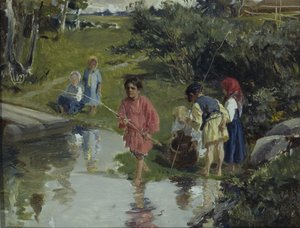 Gyermekhalászat, 1882