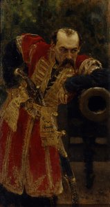 A zaporizzsai sereg ezredese, 1880 alkotó: Ilya Efimovich Repin