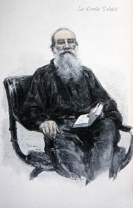 Lev Nyikolajevics Tolsztoj (1828-1910) alkotó: Ilya Efimovich Repin