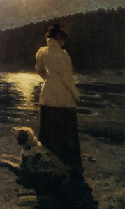 Holdfényes éjszaka, 1896 alkotó: Ilya Efimovich Repin