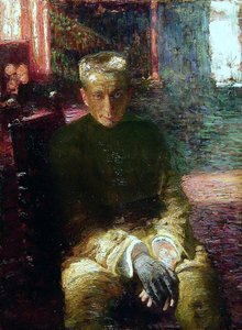 Alekszandr Kerenszkij portréja 1881-1970, 1918 alkotó: Ilya Efimovich Repin