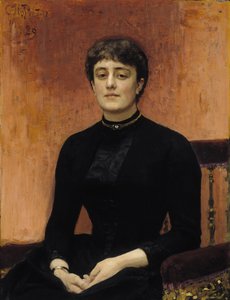 Elizaveta Zvantseva portréja 1864-1921 alkotó: Ilya Efimovich Repin