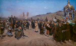 VALLÁSI FOLYAMAT A KURSK TARTOMÁNYBAN alkotó: Ilya Efimovich Repin
