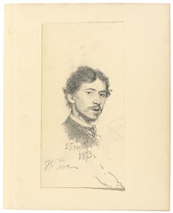 Önarckép, 1873 alkotó: Ilya Efimovich Repin