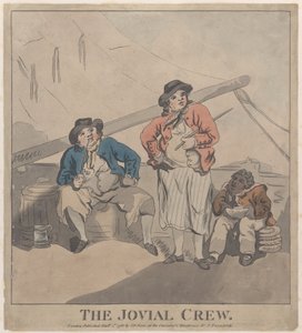 A Jovial Crew, 1786. október 1., 1786. október 1. alkotó: Imitator of Thomas Rowlandson.