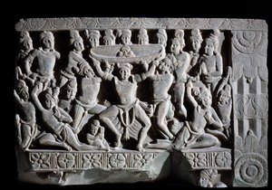 Turbánimádat (domborműtöredék, 225-325) alkotó: Indian School