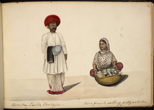 Bombay szabó; Bohori kereskedő nő alkotó: Indian School