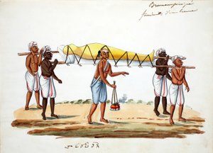 Brahman temetési körmenet (wc papíron) alkotó: Indian School