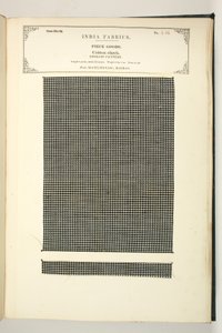 Cotton Check, Masulipatam, Madras, Piece Goods, The Collection of the Collection of the Textile Manufacturers of India, John Forbes Watson, megjelent 1866-ban alkotó: Indian School