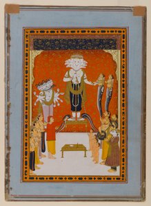 Devoshans To Nagdevata, Rajasthan, S.1790 (WK & Gold On Paper) alkotó: Indian School