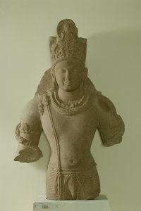 Lord Visnu alakja, Mathura (vörös homokkő)