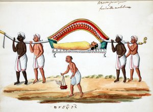 Temetési körmenet (wc papíron) alkotó: Indian School