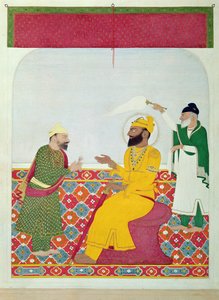 Guru Gobind Singh (1666-1708) 1815-25 alkotó: Indian School