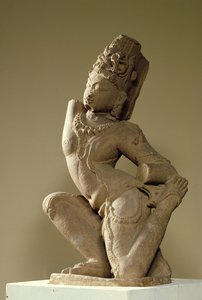 Alidha pózban táncoló Harihara, Prathara dinasztia