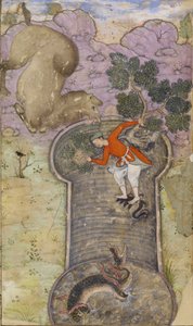 Illusztráció: "Anv?r-i Suhayl? alkotó: Indian School