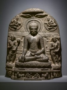 Marvijaya Buddha. Észak-India, Bihar alkotó: Indian School