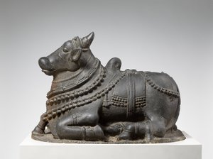 Nandi (gránit) alkotó: Indian School