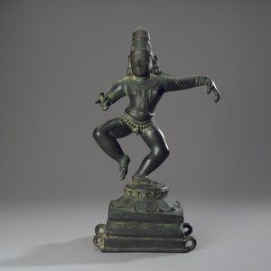 Sambandar, Child Saint Devoted Shiva, 1100 körül (rézötvözet)