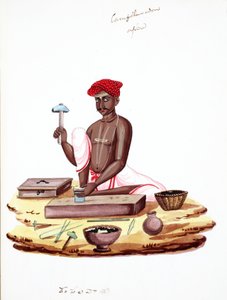 Kőfaragó (wc papíron) alkotó: Indian School
