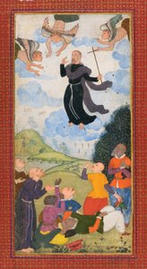 Jézus mennybemenetele papi alakban alkotó: Indian School