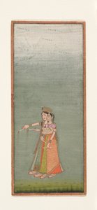 Két udvarhölgy tűzijátékkal, 1725 körül alkotó: Indian School