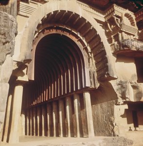 Kilátás a 12-es barlangra alkotó: Indian School
