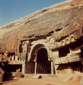 Kilátás a 12-es barlangra alkotó: Indian School